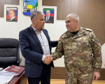 Сегодня встретился с участником специальной военной операции, нашим коллегой Андреем Соловьевым